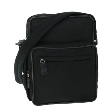 PRADA Shoulder Bag Nylon Black Auth ep1586