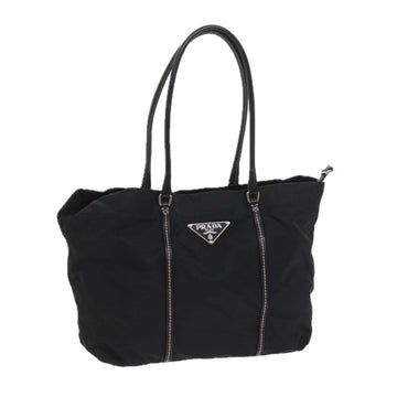 PRADA Tote Bag Nylon Black Auth ep2204