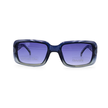CHRISTIAN DIOR Vintage Blue Cour Carre 54Z Sunglasses 51/20 130Mm