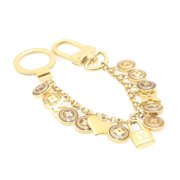 LOUIS VUITTON Porte Cles Chainne Pastille Bag Charm Gold M65386 LV Auth am1035g