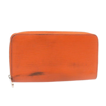 LOUIS VUITTON Epi Zippy Wallet Long Wallet Orange M60310 LV Auth am1714g