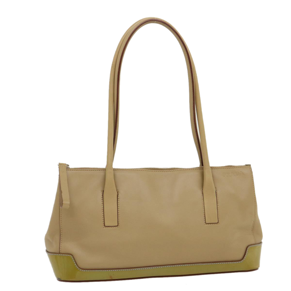 Prada | Bags | Vintage Prada Saffiano Brown Leather Bag Large | Poshmark