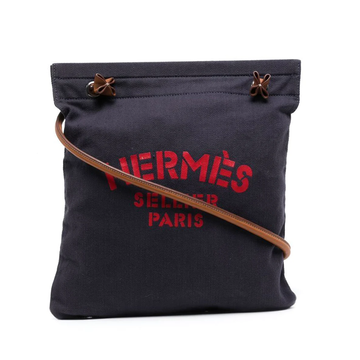 HERMES Toile Align Grooming Bag