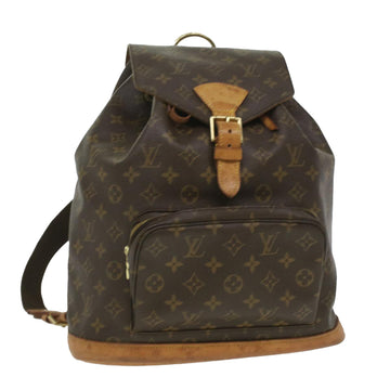 M51137 Louis Vuitton Premium Montsouris Mini Monogram Backpack