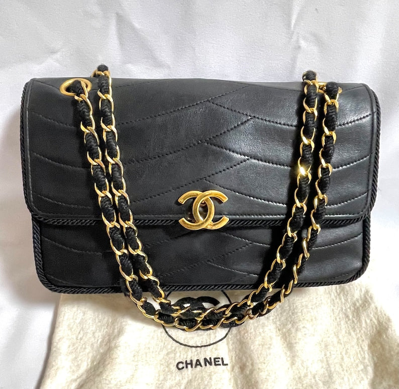 vintage chanel bags 1980