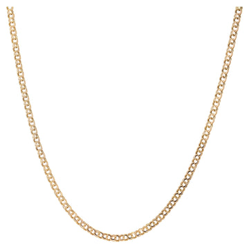 20th Century 18 Karat Rose Gold Double Jaseron Mesh Chain Necklace