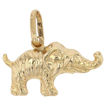 1960s 18 Karat Yellow Gold Elephant Pendant