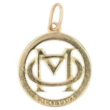 1920s 18 Karat Yellow Gold Initials Pendant Necklace