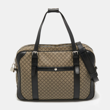 Gucci Beige/Ebony Diamante Supreme Canvas Brief Laptop Bag