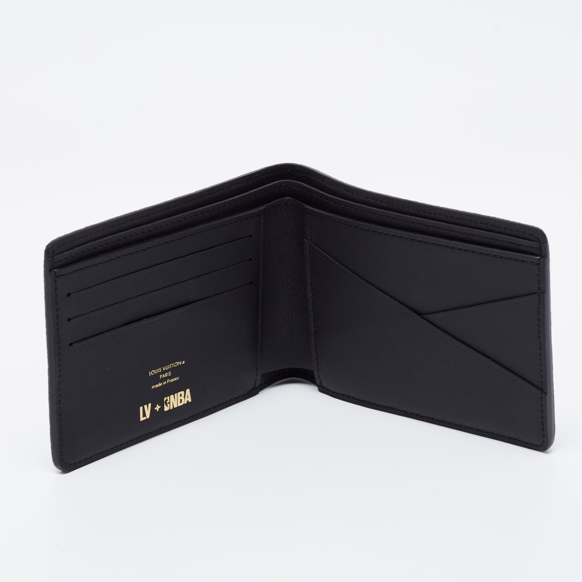 Louis Vuitton x NBA Black Taurillon Monogram Leather Multiple Wallet