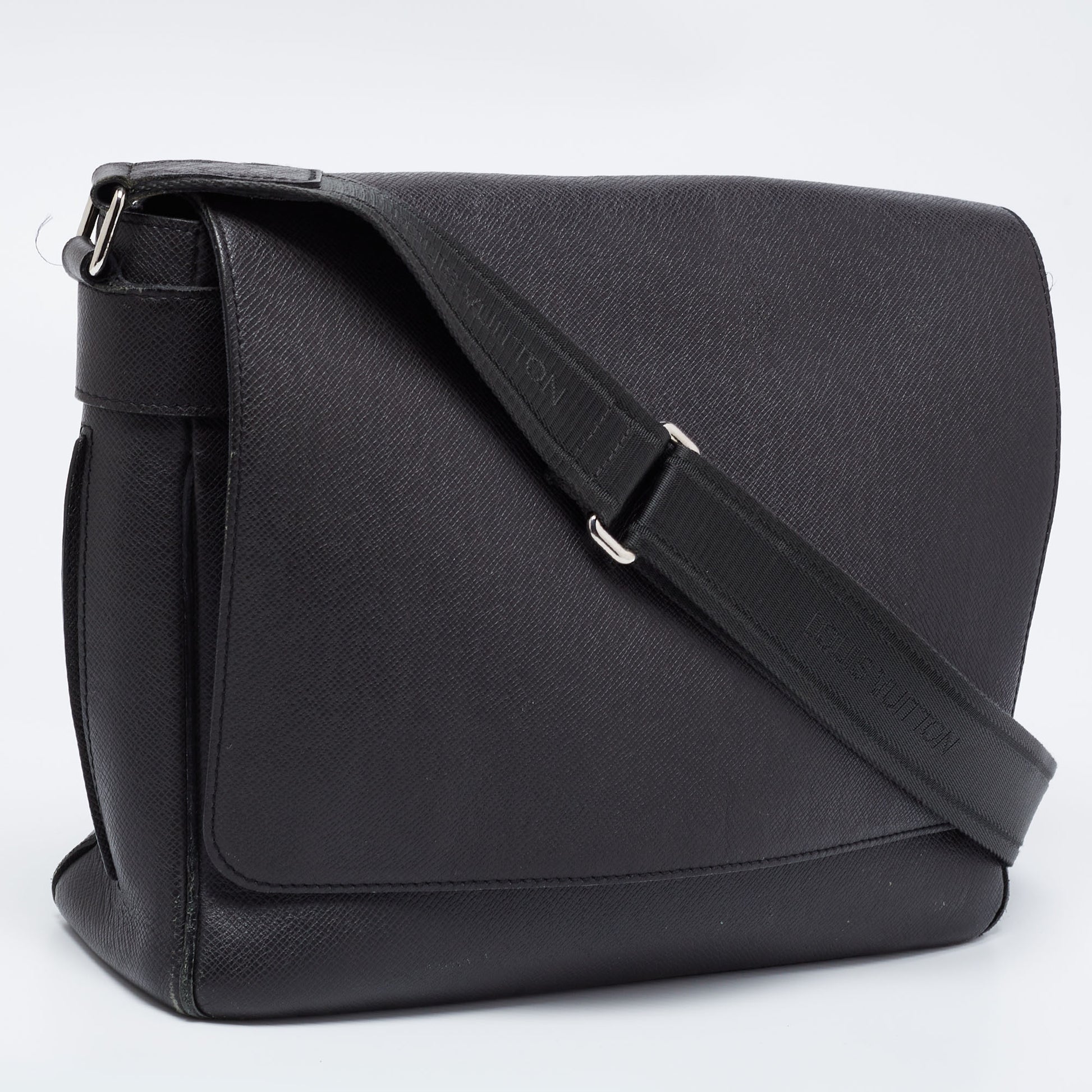 Louis Vuitton Vintage - Taiga Roman MM - Dark Gray - Taiga Leather