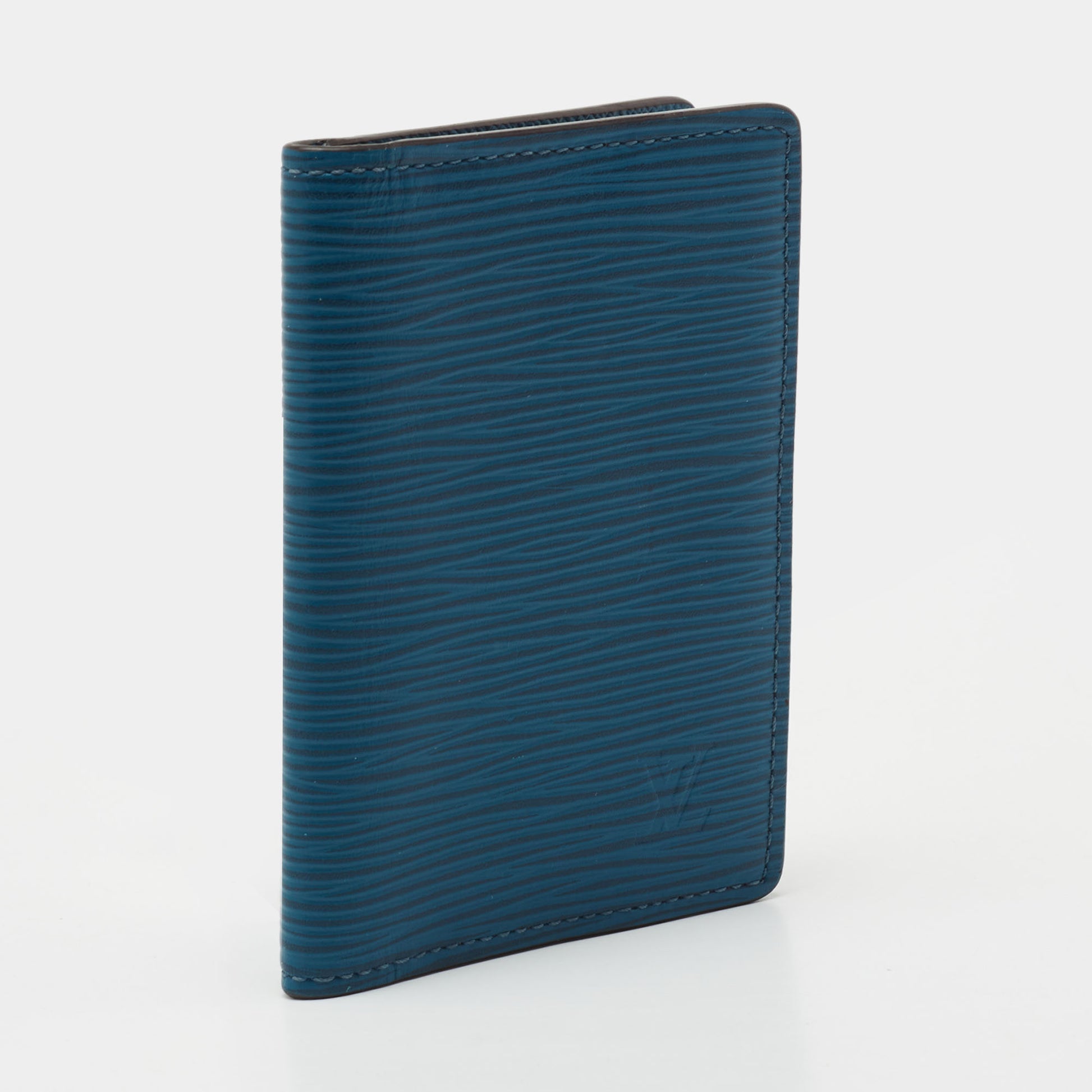 Louis Vuitton Pocket Organizer Epi Bleu Celeste