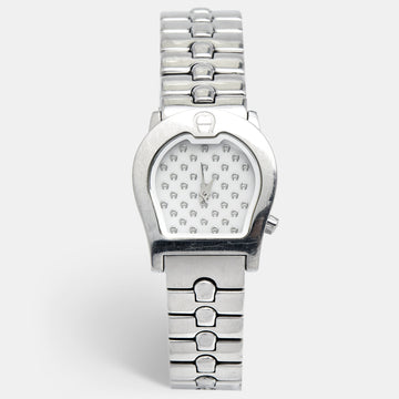AIGNER White Stainless Steel Ravenna A02200 Women's Wristwatch 24 mm