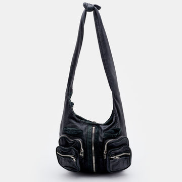 Alexander Wang Black Leather and Suede Leather Donna Hobo