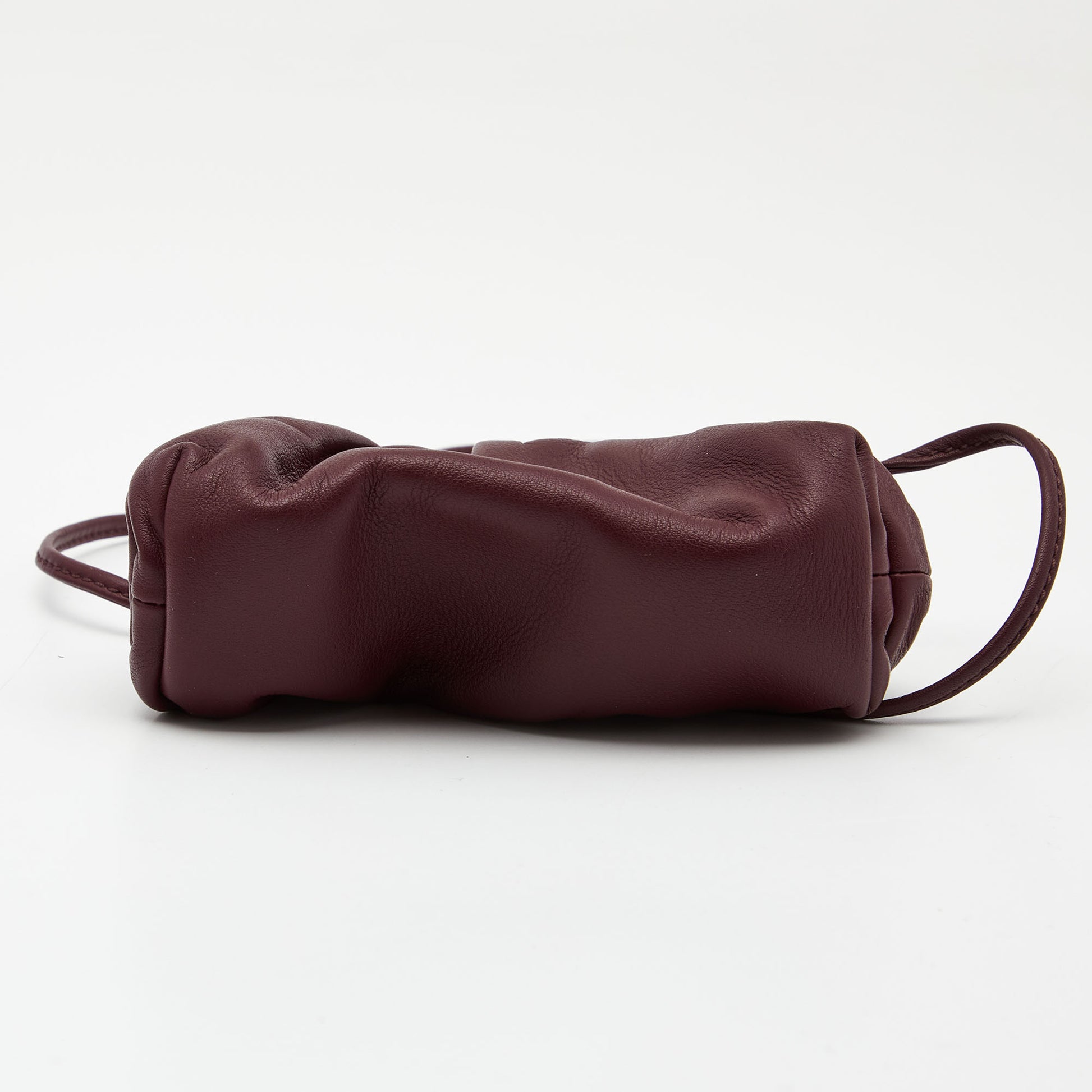 Bottega Veneta Extra Mini Pouch Burgundy Leather – Luxe Collective