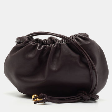 Bottega Veneta Purple Leather The Mini Bulb Shoulder Bag
