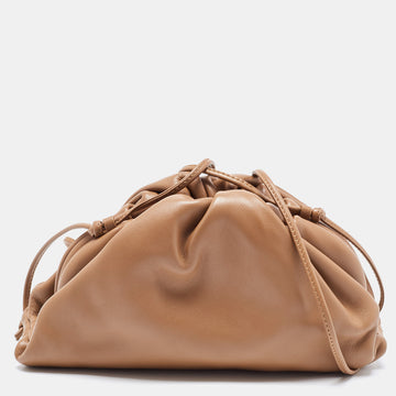 BOTTEGA VENETA Brown Leather Mini The Pouch Bag