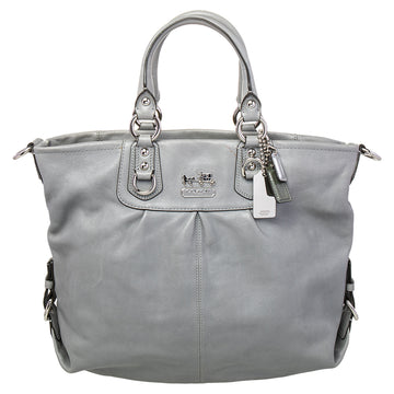 Coach Grey Leather Madison Julianne Tote