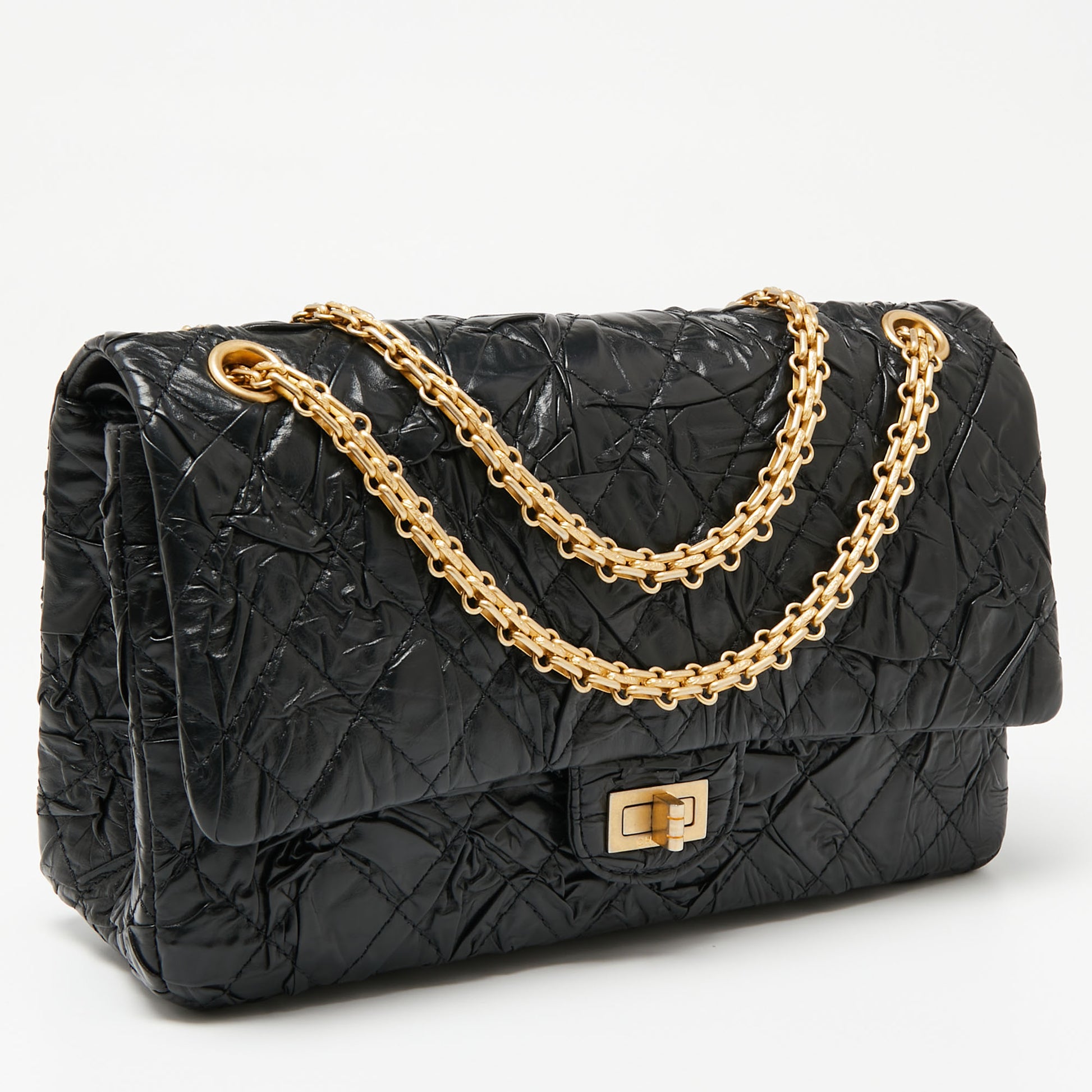 Beige Chanel 2.55 Reissue Lambskin Leather Double Flap Bag – Designer  Revival