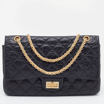 Chanel Gold 2.55 Reissue Quilted Classic Calfskin Leather 227