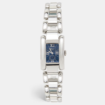 CHOPARD Blue Stainless Steel La Strada 8357 Women's Wristwatch 23 x 34 mm