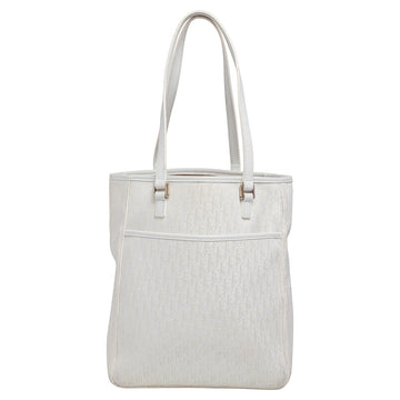 DIOR White issimo Canvas Shopping Tote