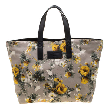 Dolce & Gabbana Floral Printed Canvas and Leather Tote