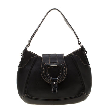Dolce & Gabbana Black Leather Shoulder Bag