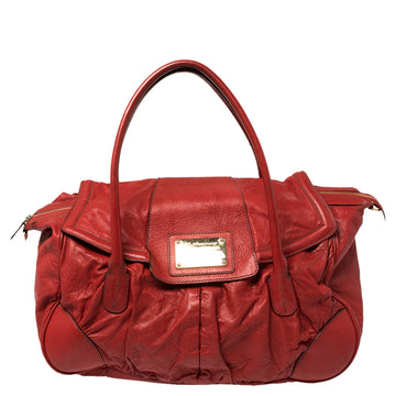 Dolce & Gabbana Red Leather XX Anniversary Edition Bag