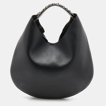 Givenchy Black Leather Infinity Hobo
