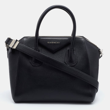 Givenchy Black Leather Small Antigona Satchel