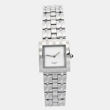Givenchy Silver White Stainless Steel Apsaras REG1558962 Women's Wristwatch 23 mm