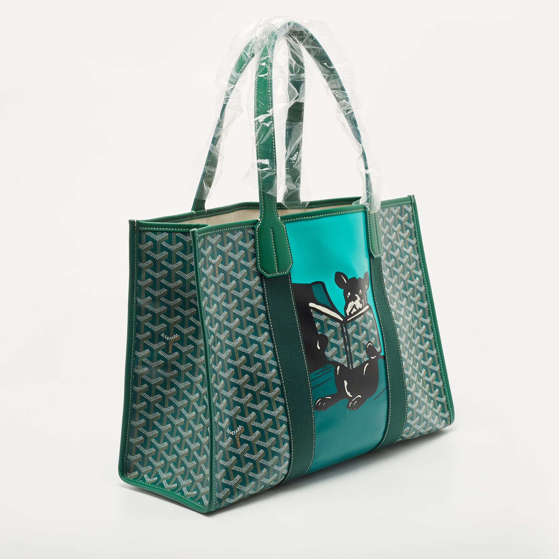 Goyard Goyardine Villette Tote - Green Totes, Handbags - GOY32165