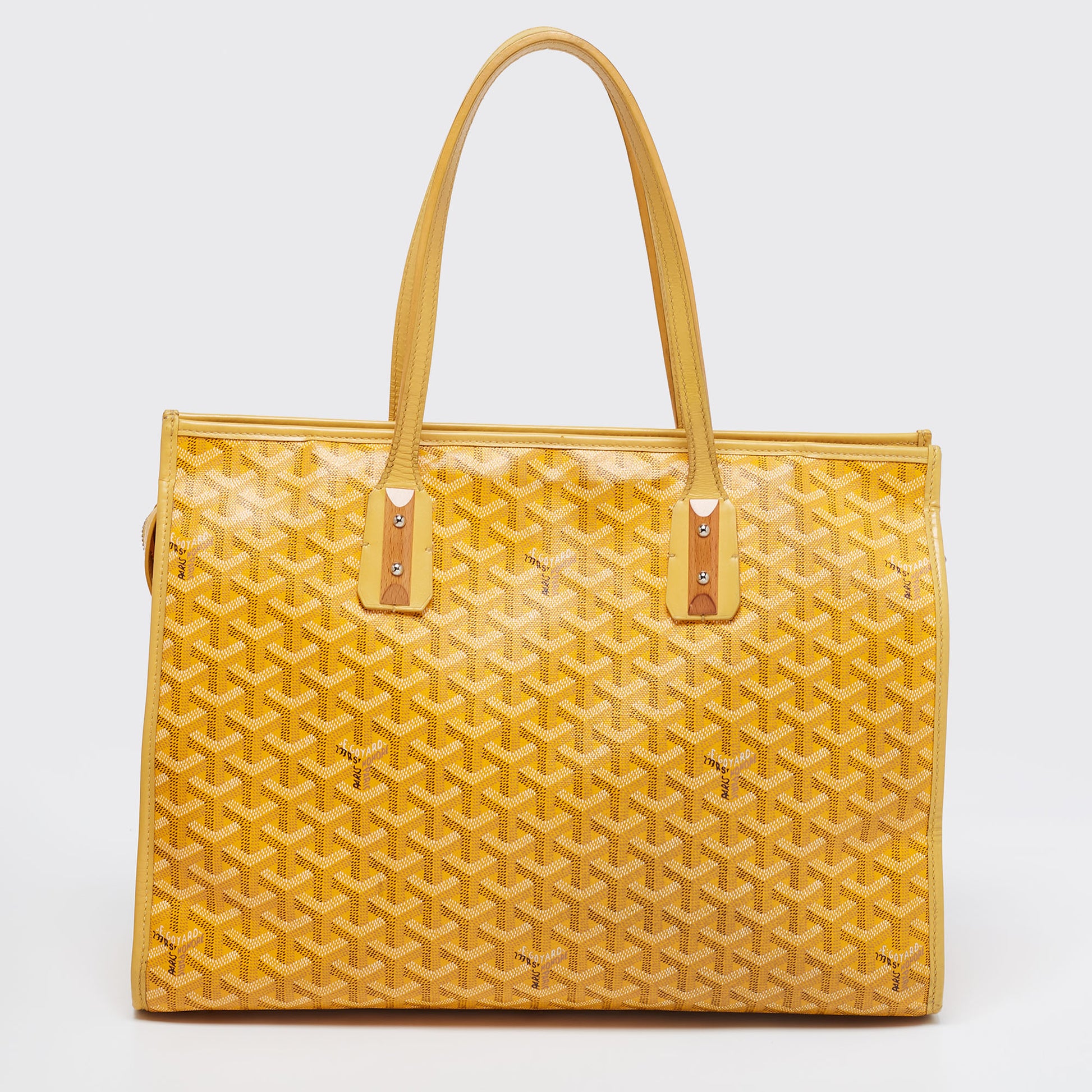 Leather handbag Goyard Gold in Leather - 21780651