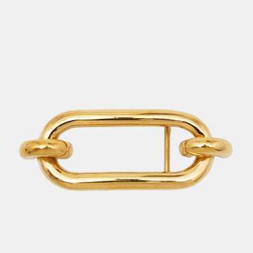 Hermes Vintage Chaine d’Ancre Gold Plated Buckle