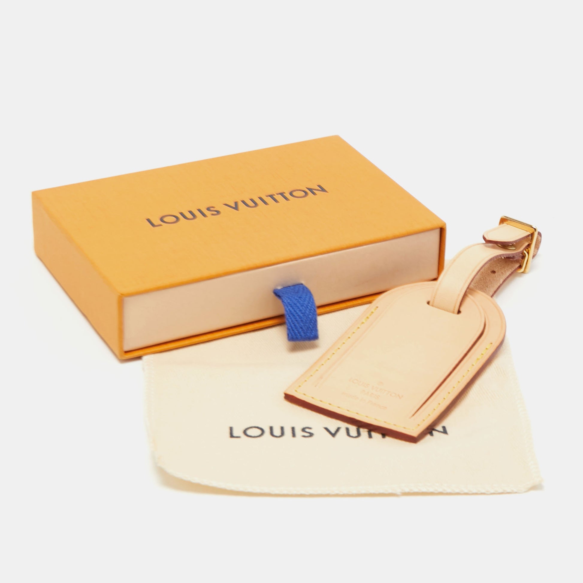 Louis Vuitton Vachetta Leather Luggage Name Tag - ShopStyle Women's Fashion