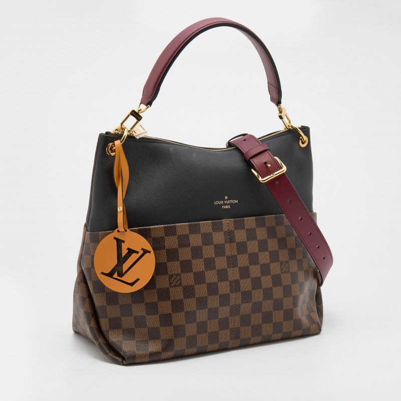 Maida leather handbag Louis Vuitton Black in Leather - 26076319