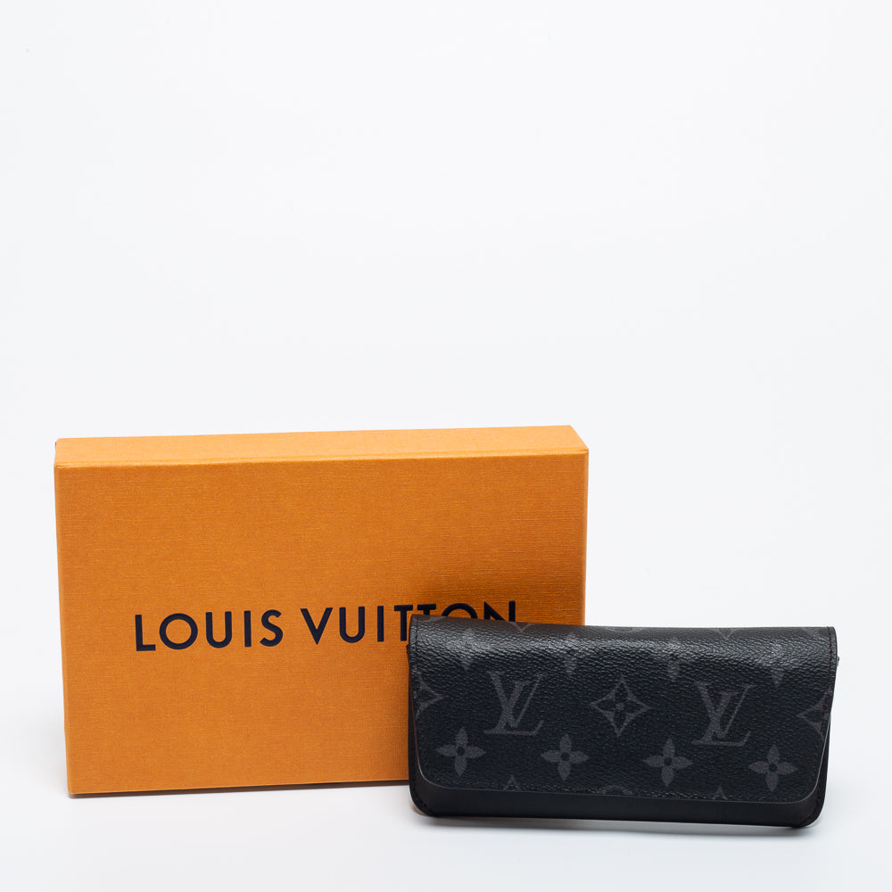 Louis Vuitton, Accessories, Louis Vuitton Woody Glasses Case Gi296  Monogram Eclipse