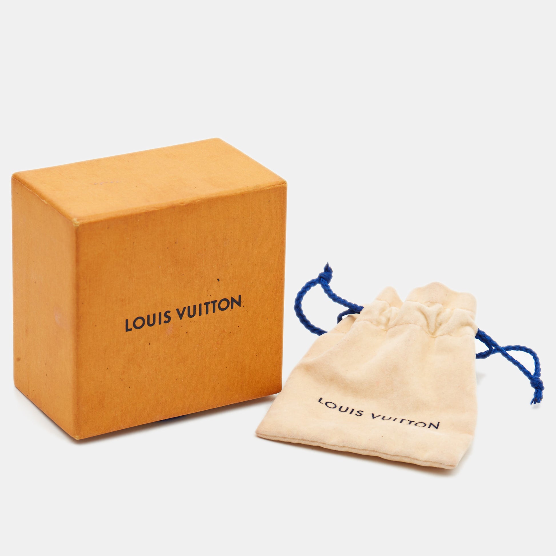 Louis Vuitton Essential V Lacquer Gold Tone Bracelet Louis Vuitton