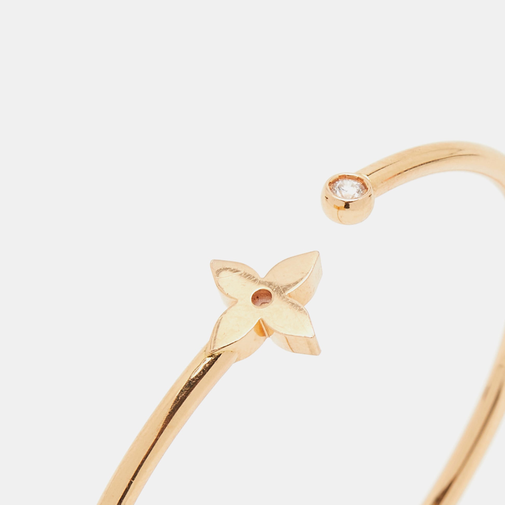 Louis Vuitton Idylle Blossom Twist Bracelet GOLD - LVLENKA Luxury