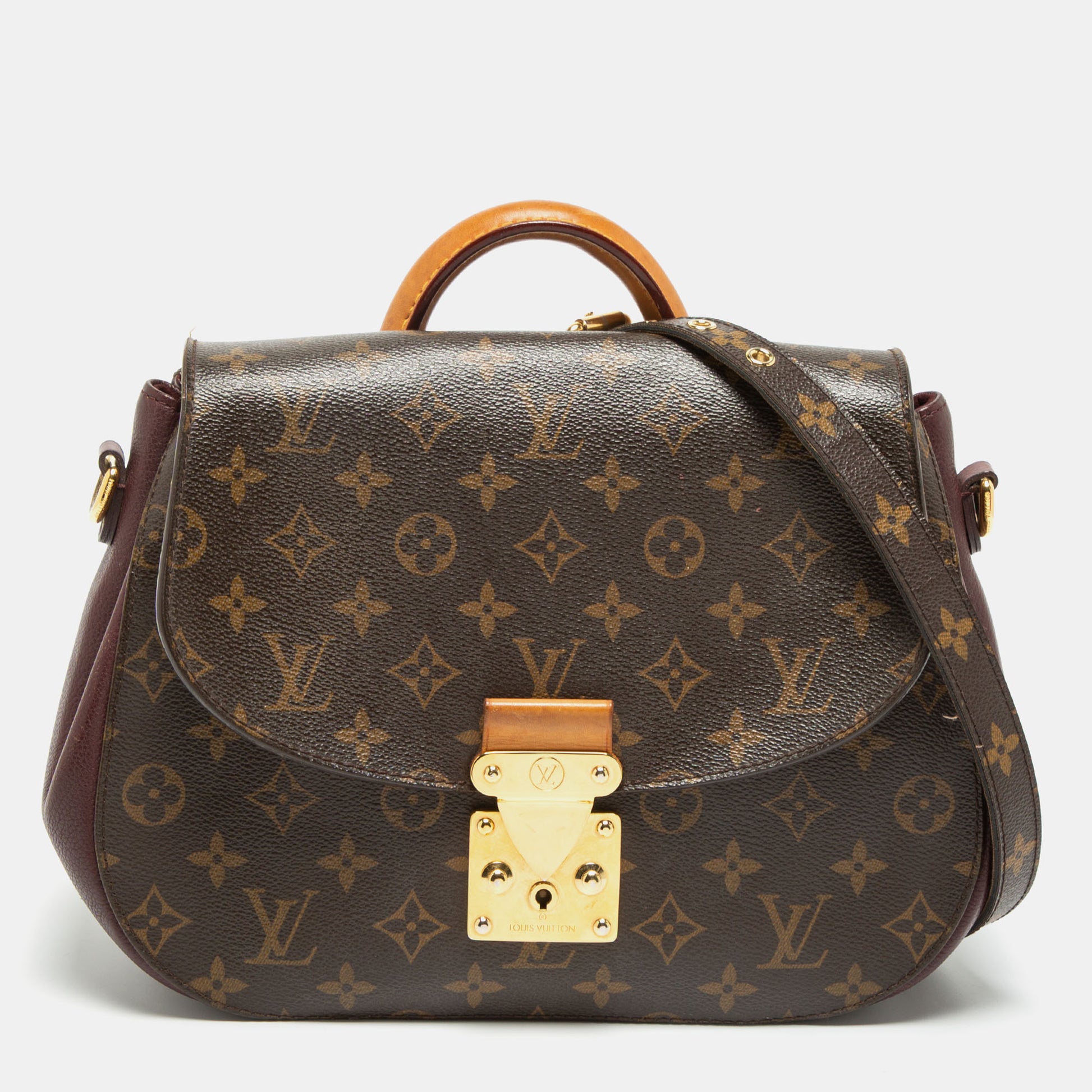 Louis Vuitton Bag Eden MM Monogram Aurore Bag with Shoulder Strap