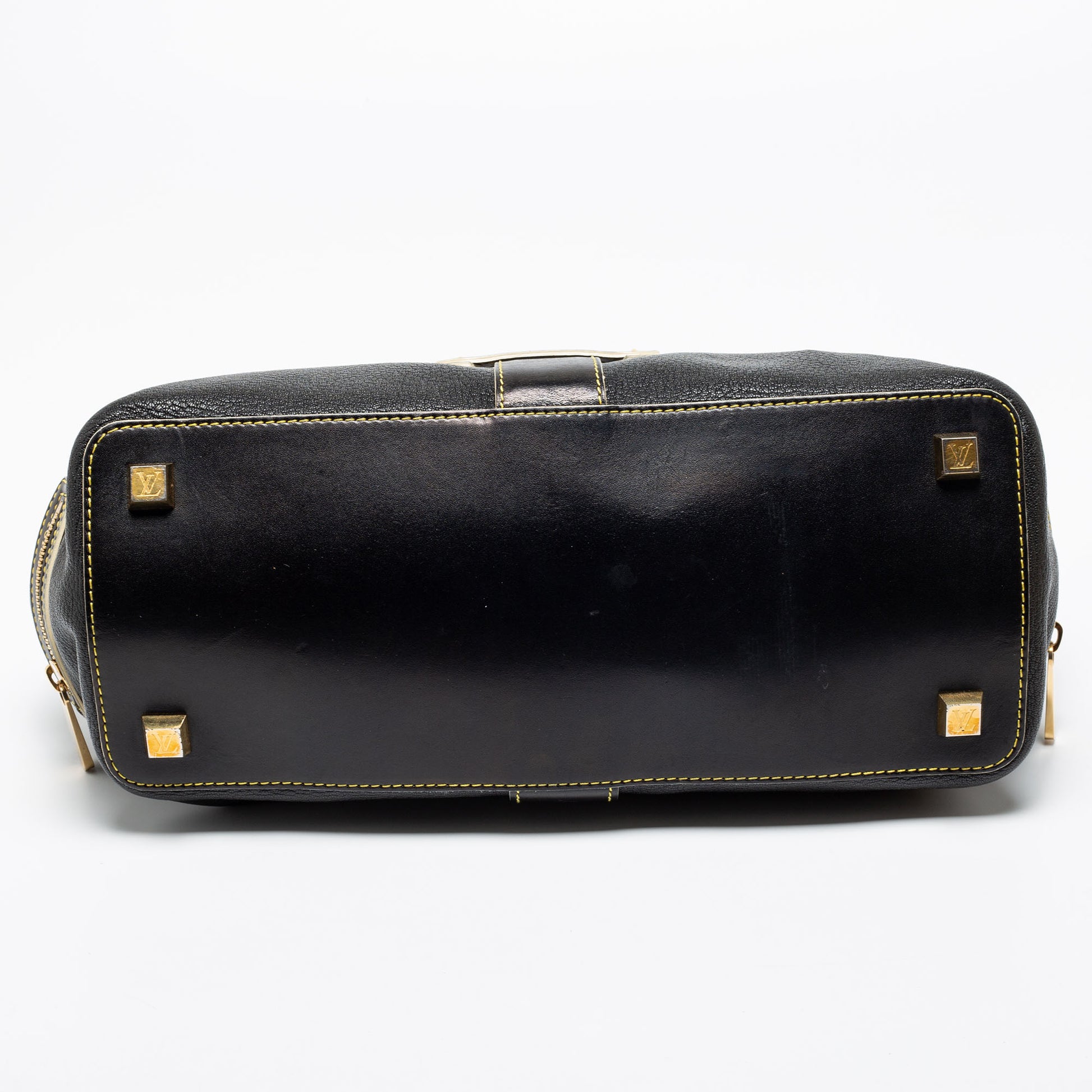 Louis Vuitton Black Suhali Leather L'Ingenieux PM Noir Bag ref