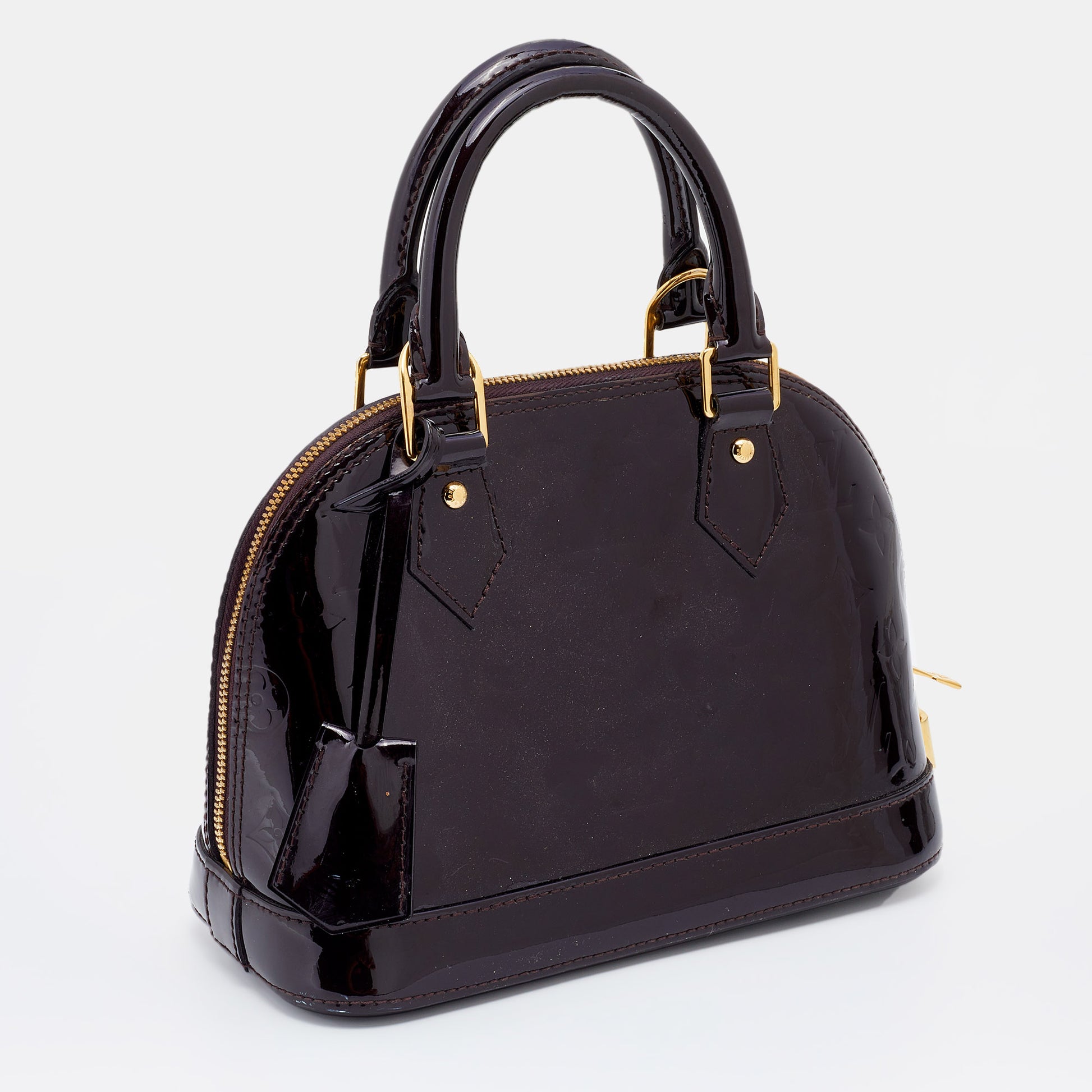 Louis Vuitton Amarante Monogram Vernis Catalina BB Bag - Yoogi's Closet