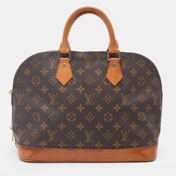 Louis Vuitton Monogram Canvas Alma MM Bag