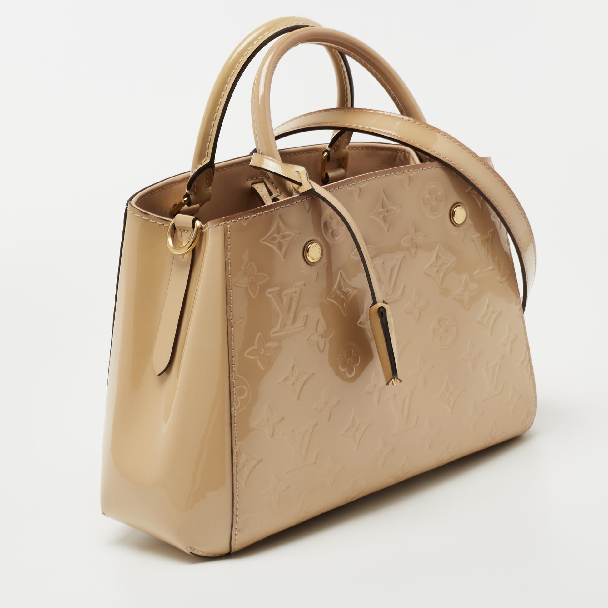 Louis Vuitton Dune Monogram Vernis Montaigne Bag