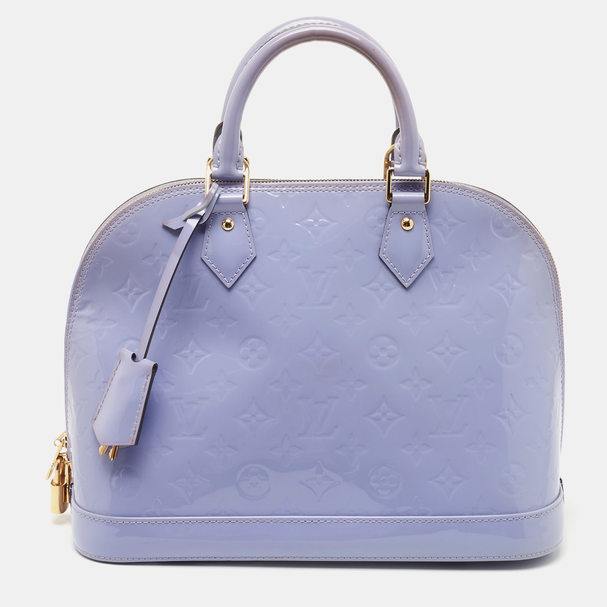 LV Alma PM Bag With All White Outfit