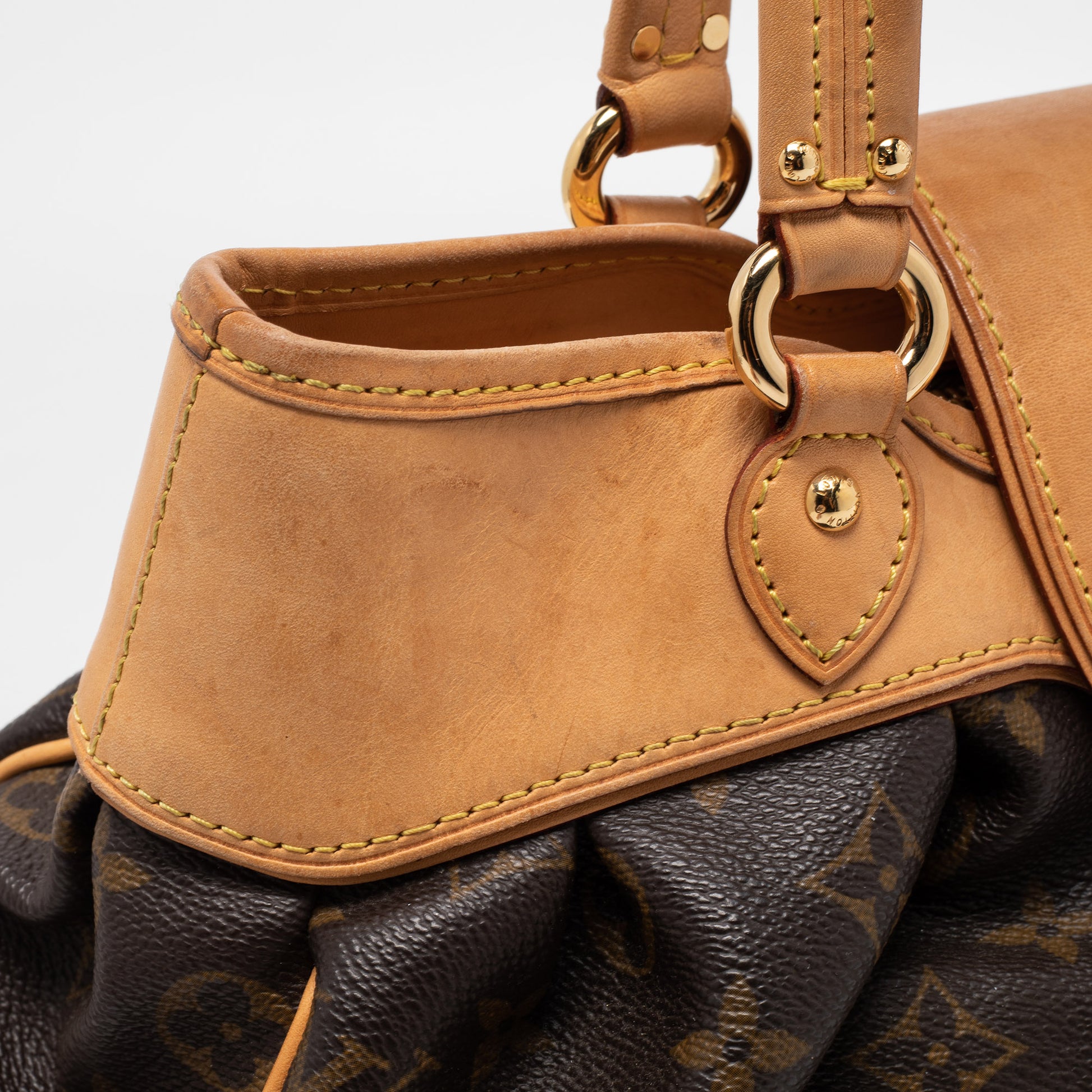 Louis Vuitton Monogram Canvas Boetie MM Shoulder Handbag
