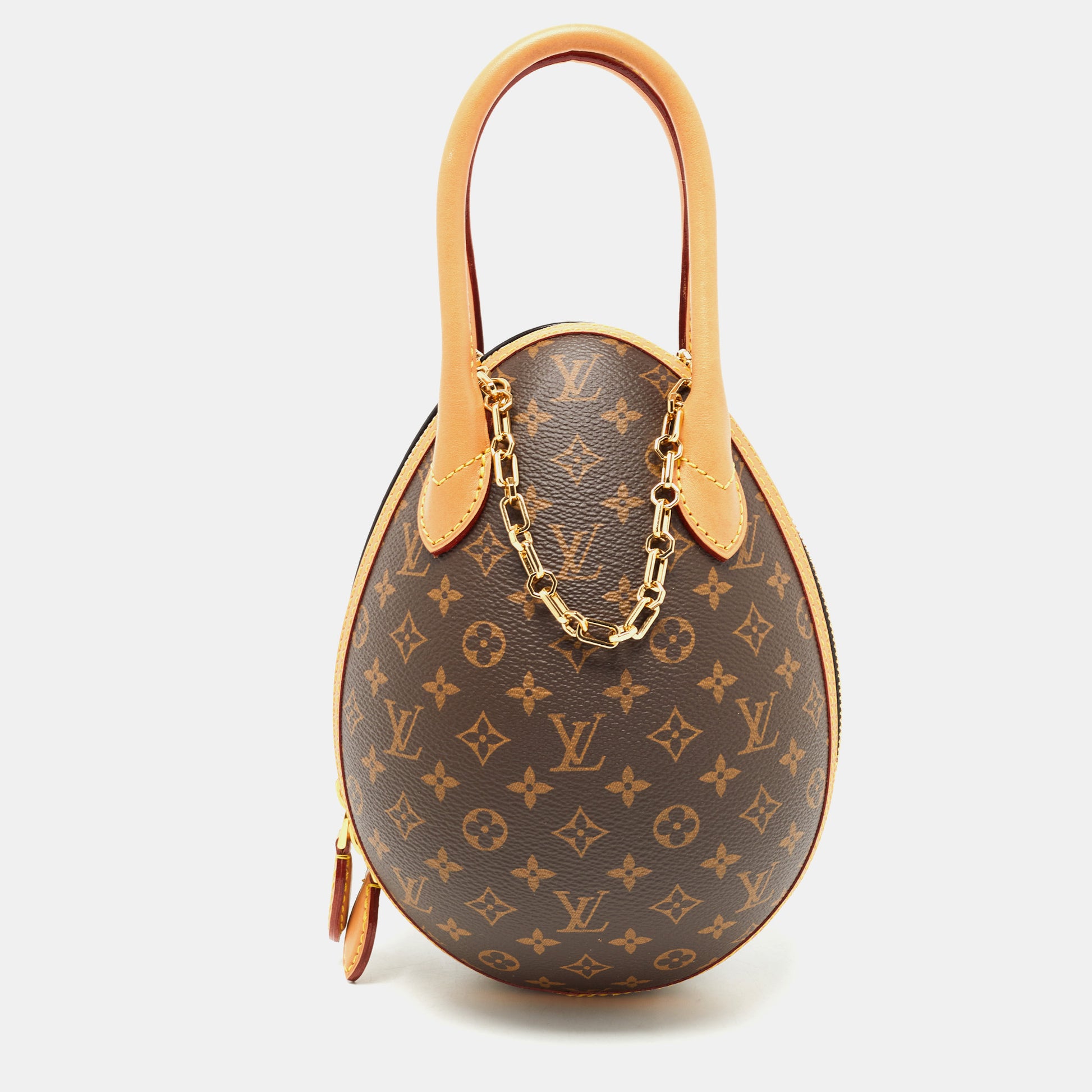 Louis Vuitton 2019 Monogram LV Egg Bag - Brown Handle Bags