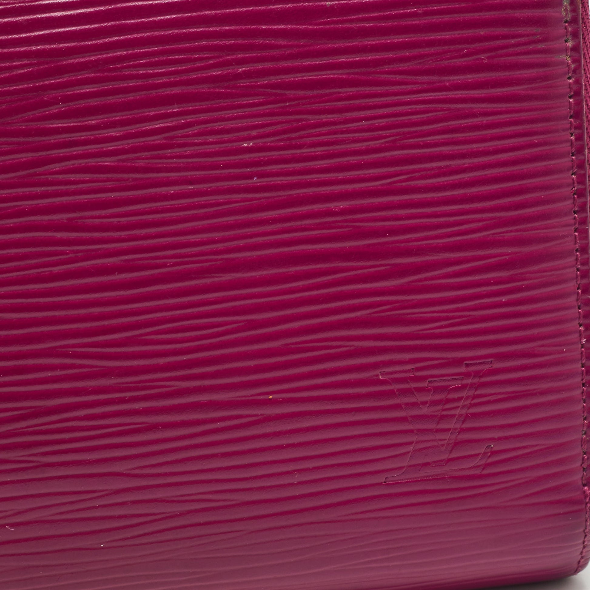 Louis Vuitton Zippy Wallet Organizer Epi Leather Red