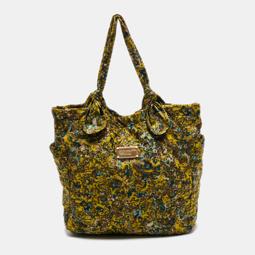 Marc by Marc Jacobs Multicolor Printed Nylon Large Pretty Tate Tote